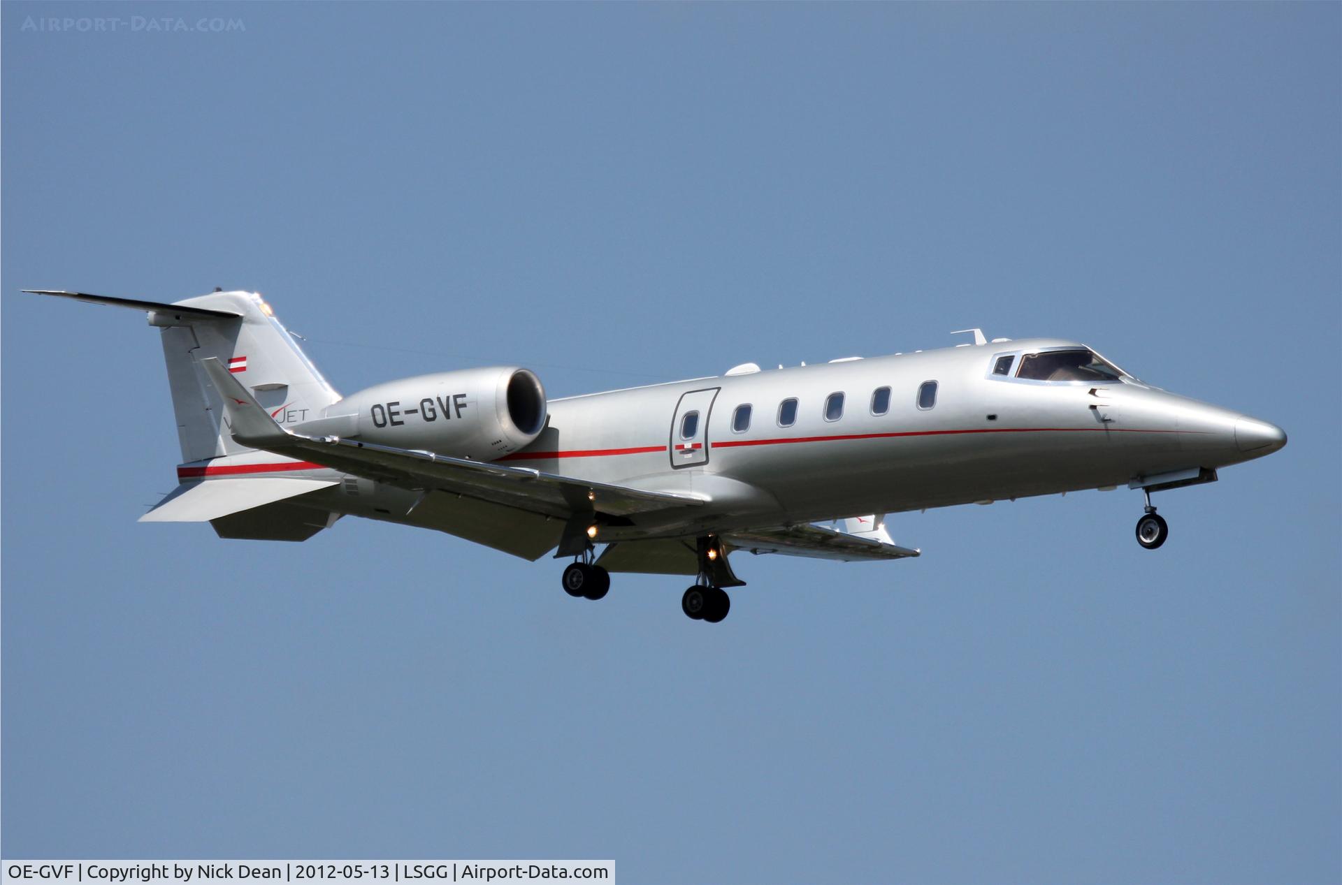 OE-GVF, 2011 Learjet 60XR C/N 60-401, LSGG/GVA EBACE 2012