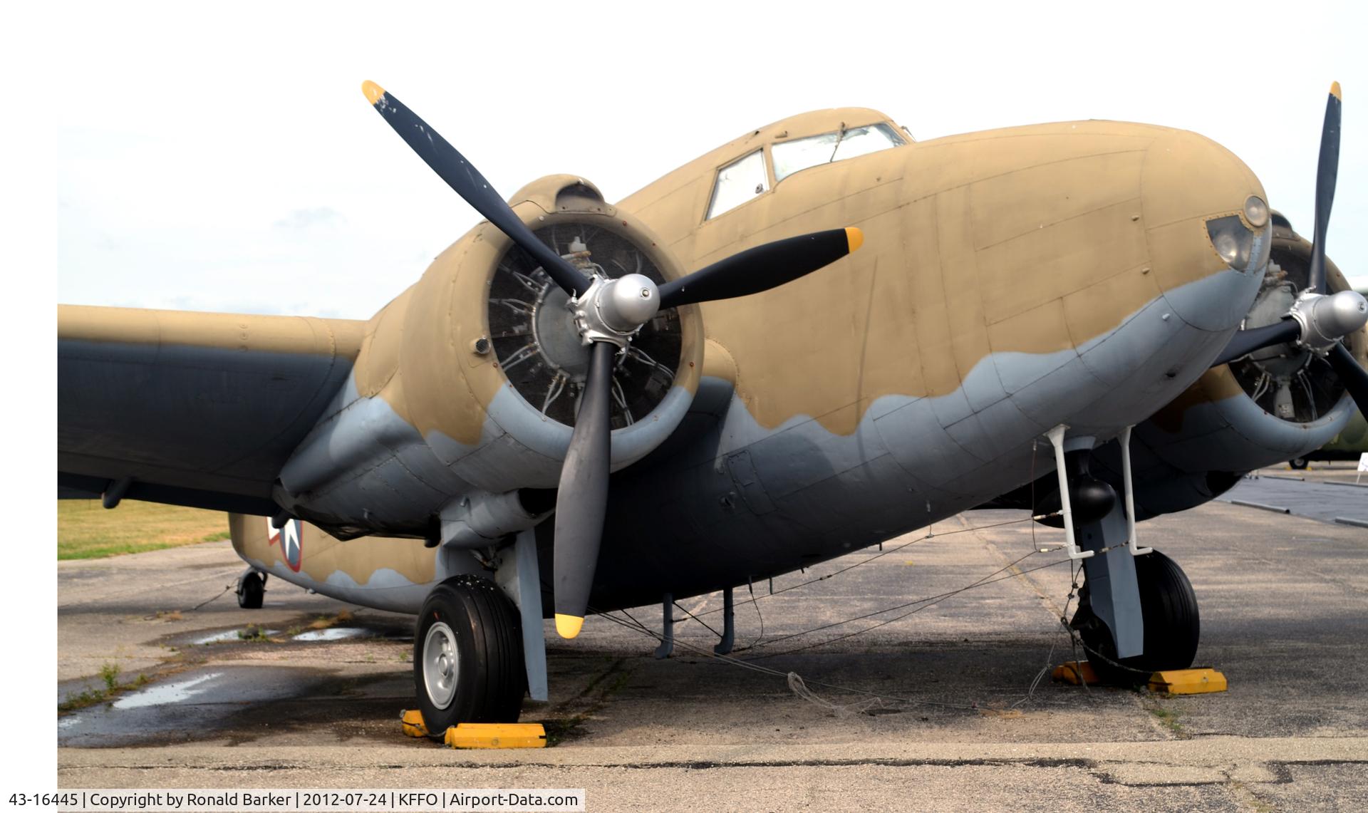 43-16445, 1943 Lockheed C-60A-5-LO Lodestar C/N 2606, AF Museum