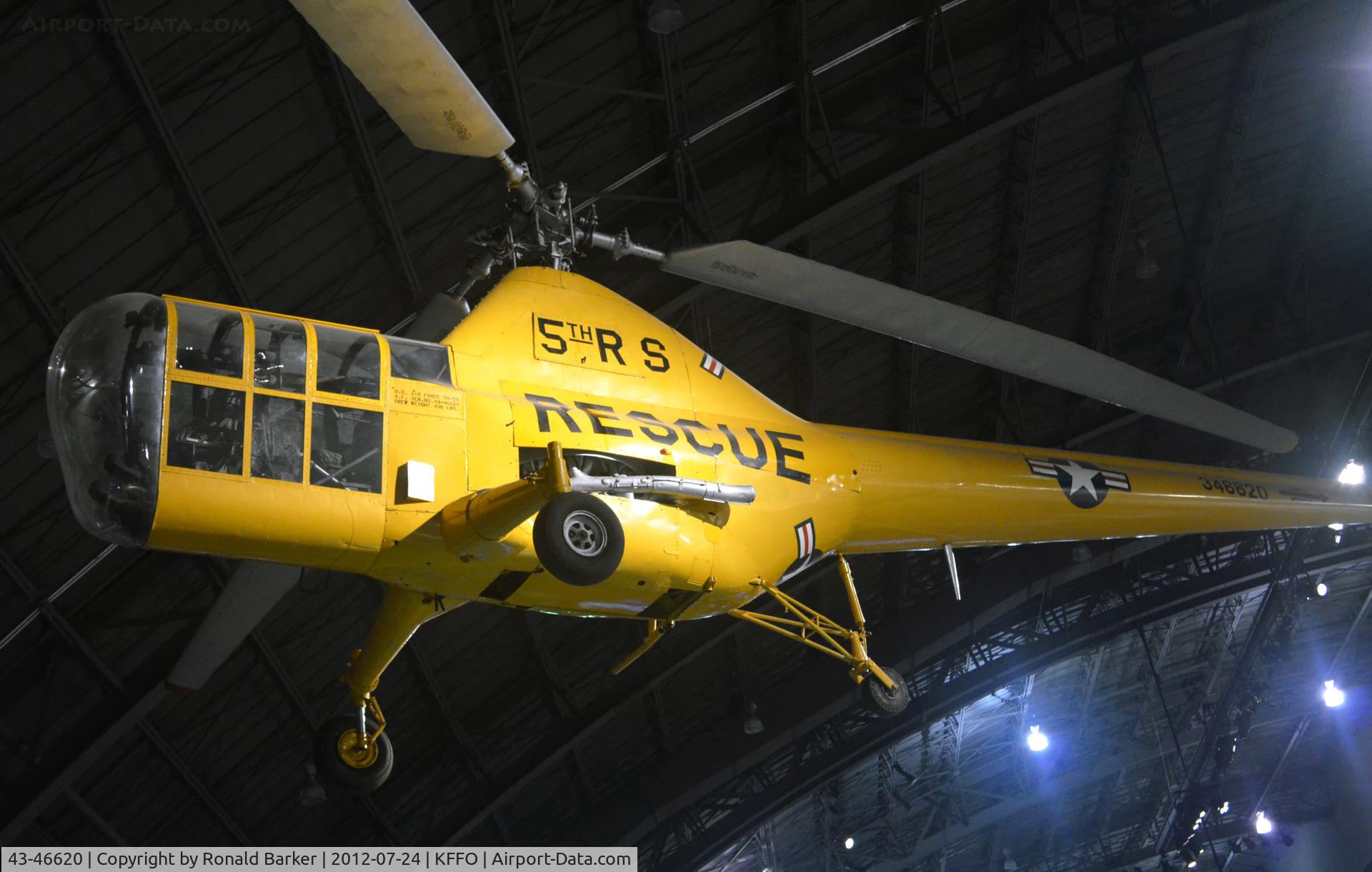 43-46620, 1943 Sikorsky YH-5A C/N 164, AF Museum