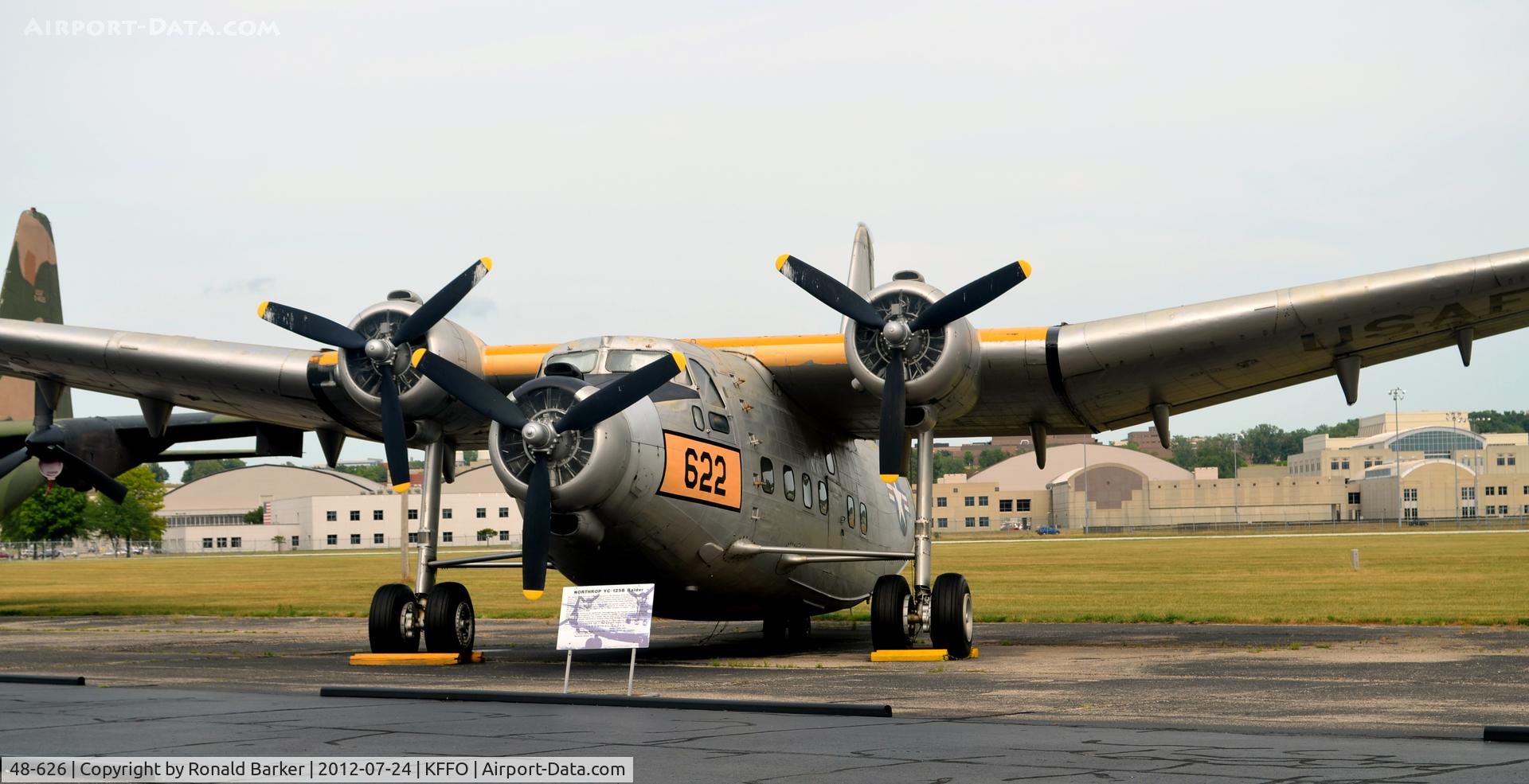 48-626, 1948 Northrop YC-125B Raider C/N 2510, AF Museum