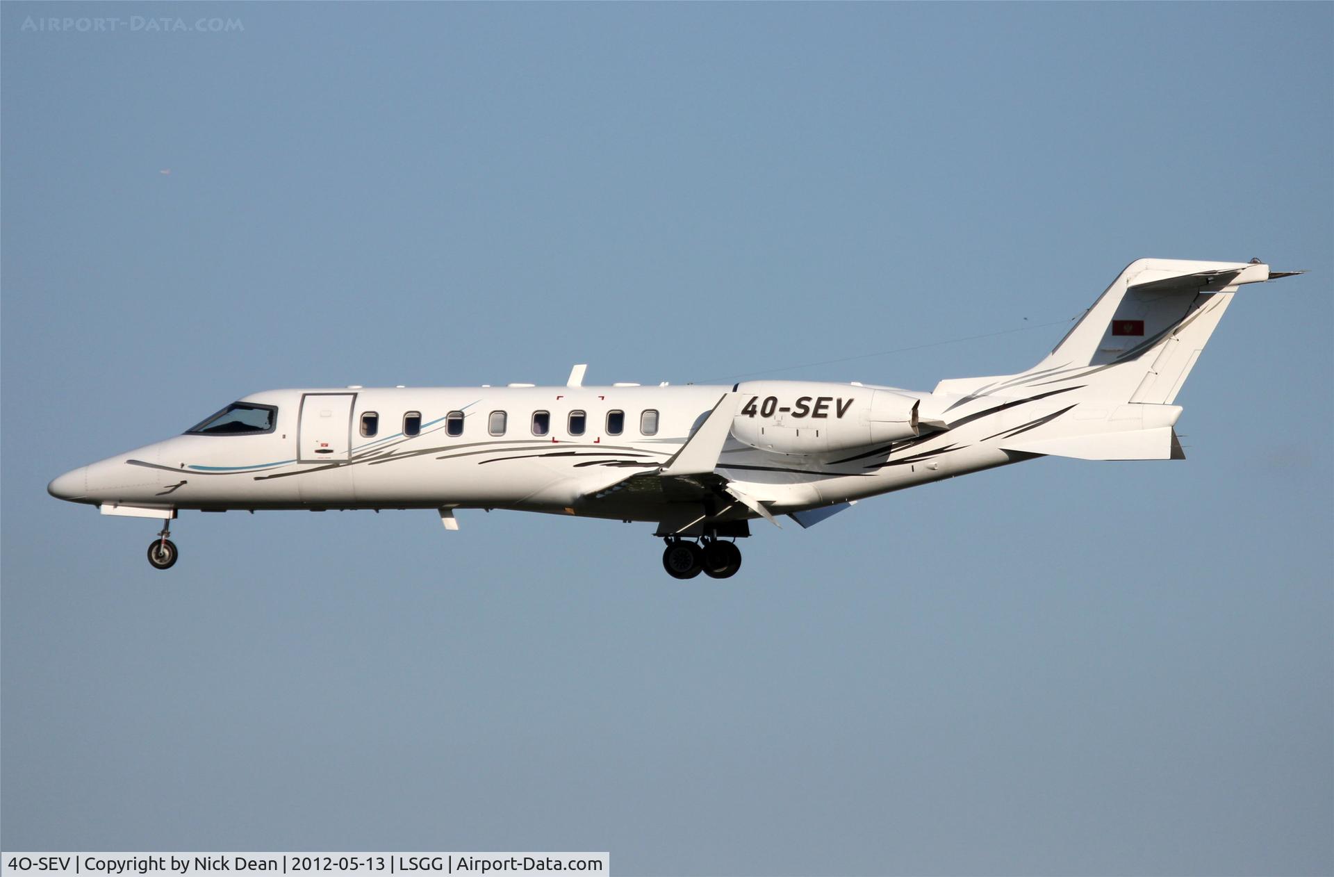 4O-SEV, 2000 Learjet 45XR C/N 45-104, LSGG/GVA EBACE 2012
