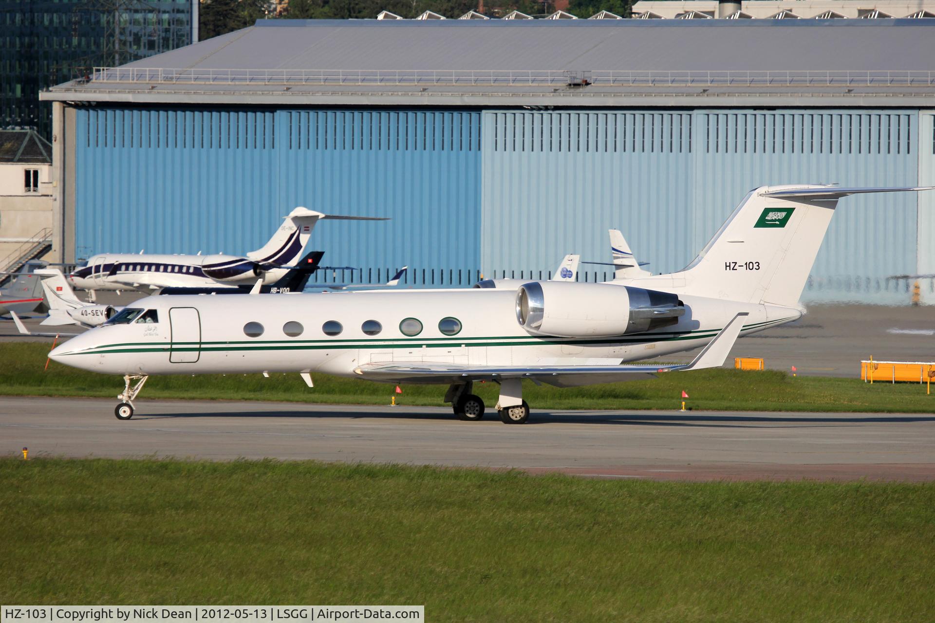 HZ-103, 1988 Gulfstream Aerospace G-IV C/N 1037, LSGG/GVA EBACE 2012