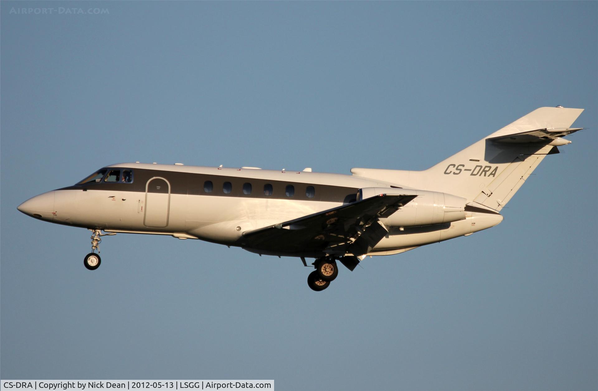 CS-DRA, 2004 Raytheon Hawker 800XP C/N 258686, LSGG/GVA EBACE 2012