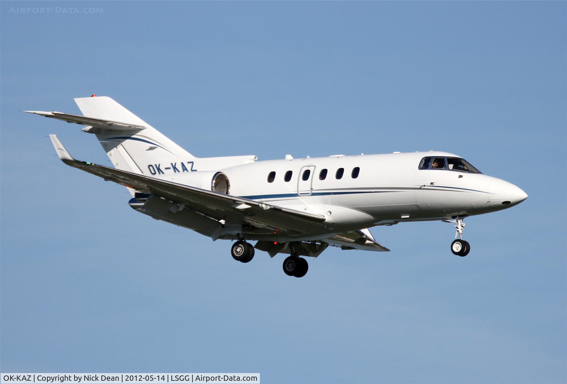 OK-KAZ, 2007 Hawker Beechcraft 900XP C/N HA-0034, LSGG/GVA EBACE 2012