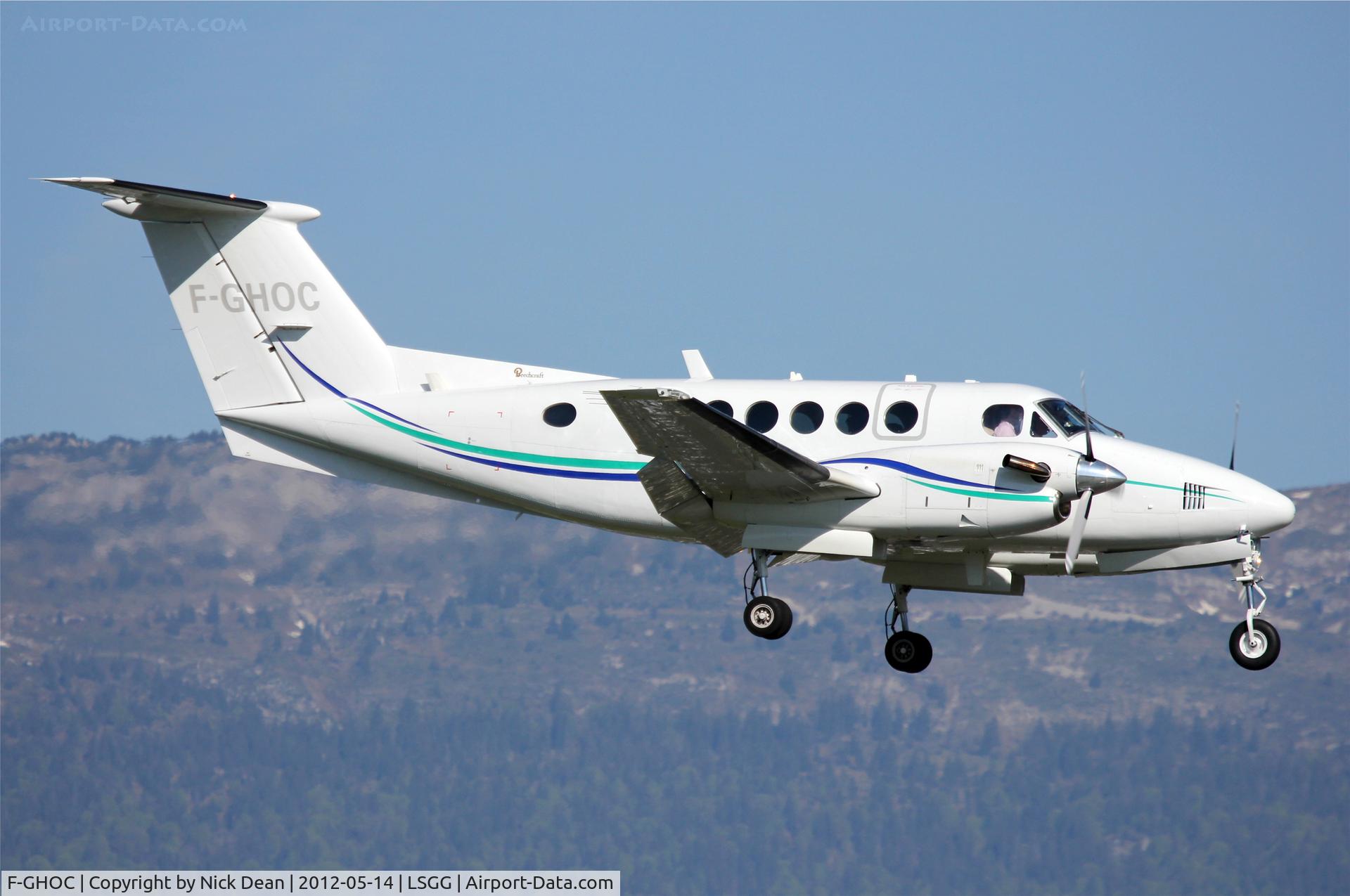 F-GHOC, 1978 Beech 200 Super King Air C/N BB-406, LSGG/GVA EBACE 2012