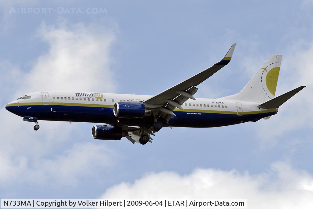 N733MA, 2001 Boeing 737-81Q C/N 30619, at Ramstein