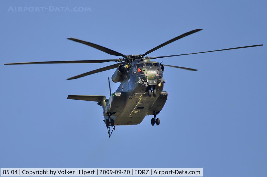 85 04, Sikorsky (VFW-Fokker) CH-53GA C/N V65-102, at zqw