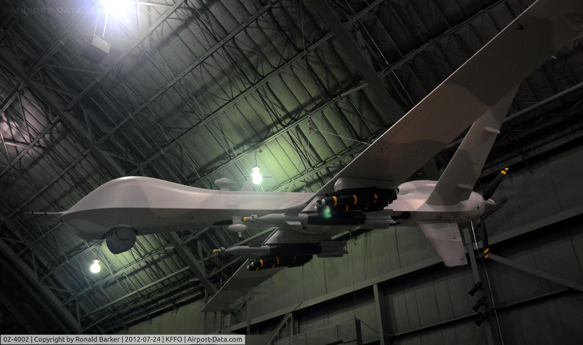02-4002, General Atomics YMQ-9A Reaper C/N PB-002, YQM-9