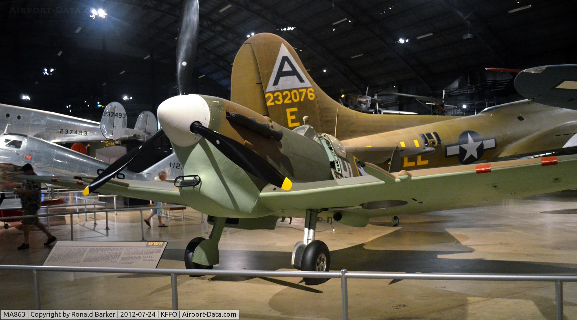 MA863, 1943 Supermarine 349 Spitfire F.Vc C/N Not found MA863, Spitefire Mk V
