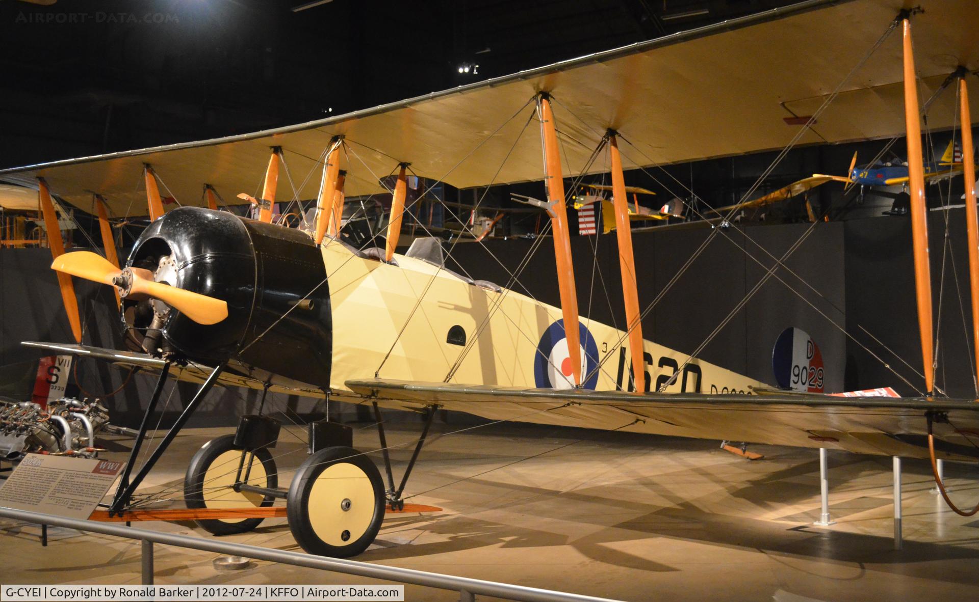 D9029, 1967 Avro 504K Replica C/N Not found G-CYEI, AVRO 504k  D9029