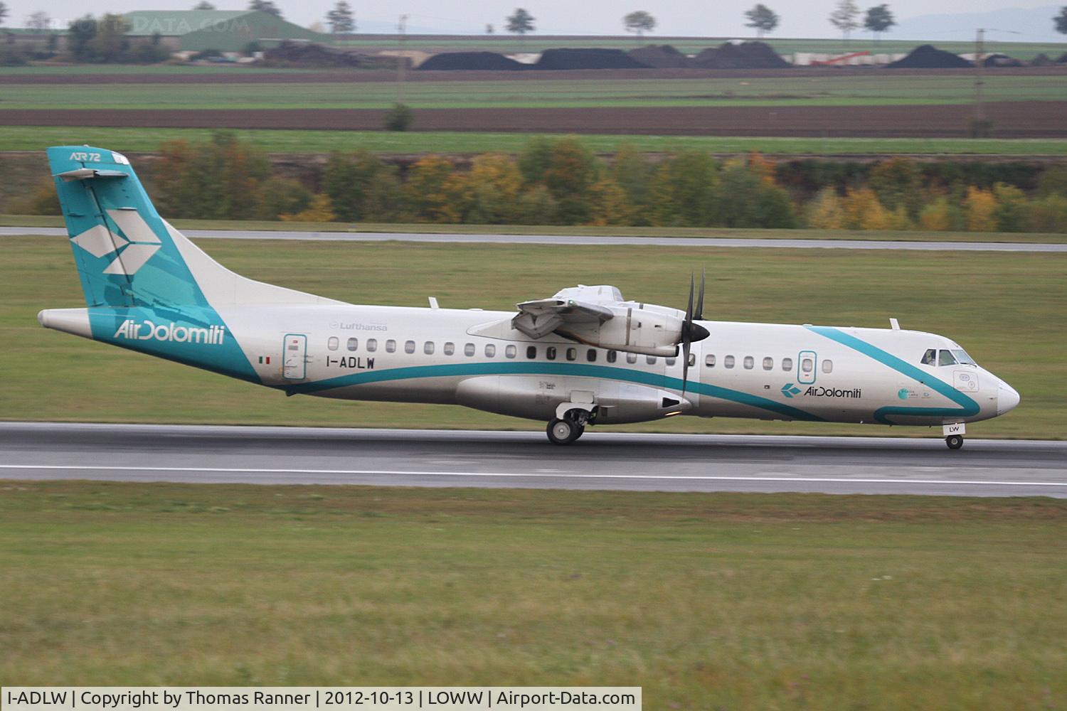 I-ADLW, 2004 ATR 72-212A C/N 707, Air Dolomiti ATR-72
