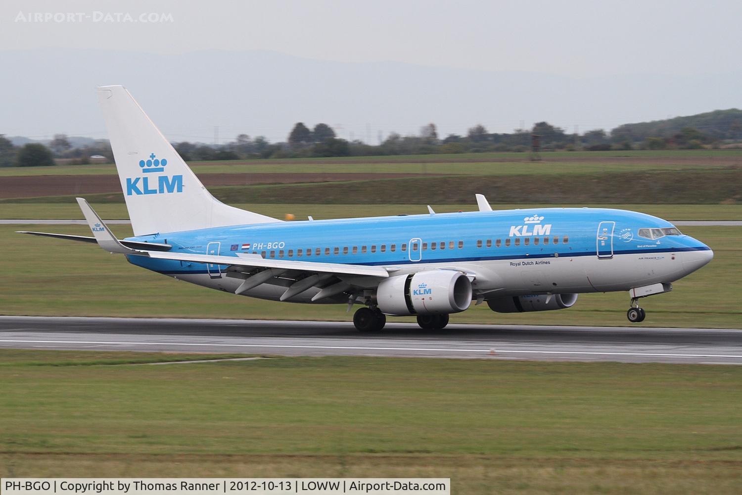 PH-BGO, 2011 Boeing 737-7K2 C/N 38126, KLM Boeing 737