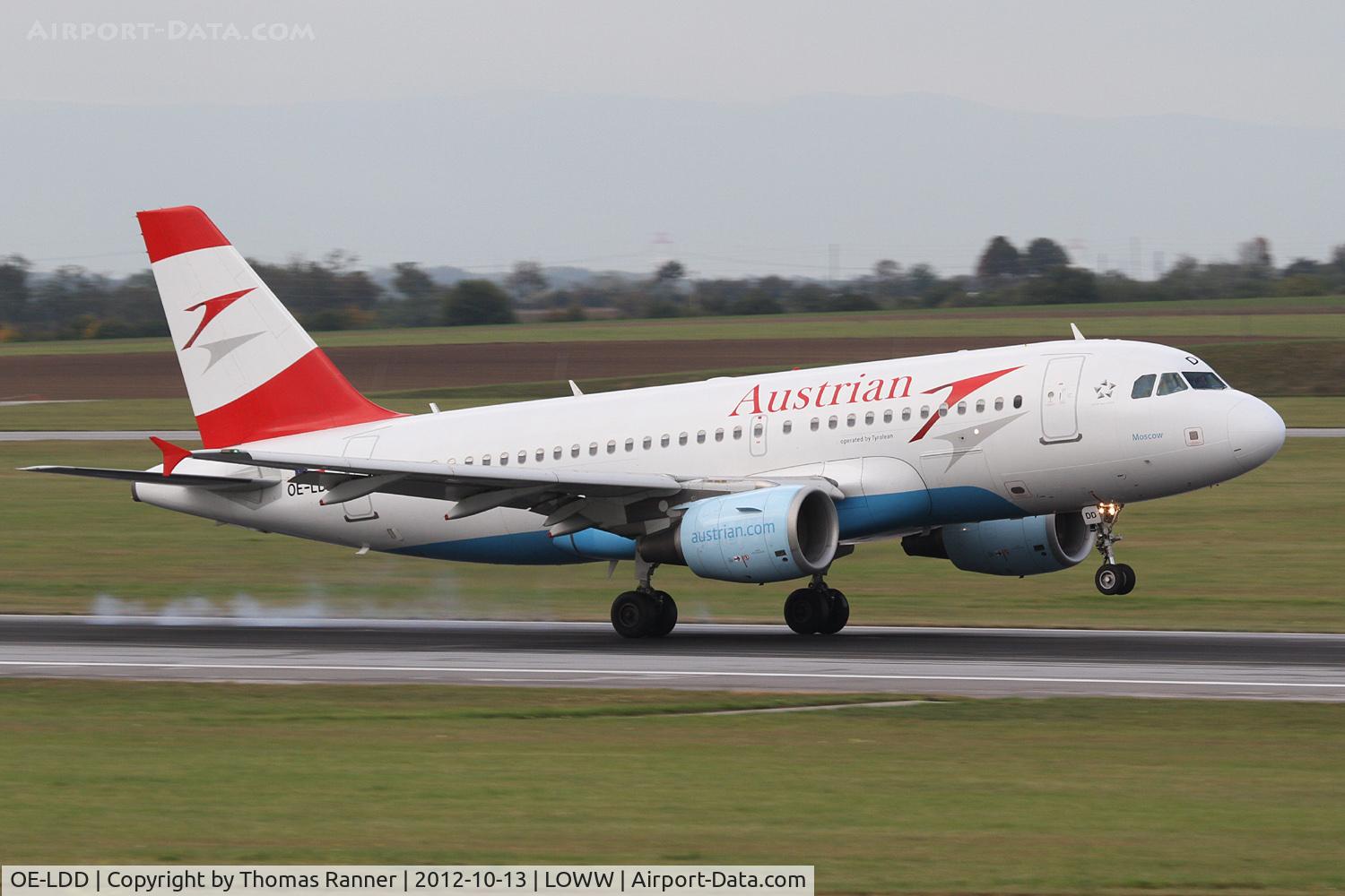 OE-LDD, 2005 Airbus A319-112 C/N 2416, Austrian Airlines Airbus A319