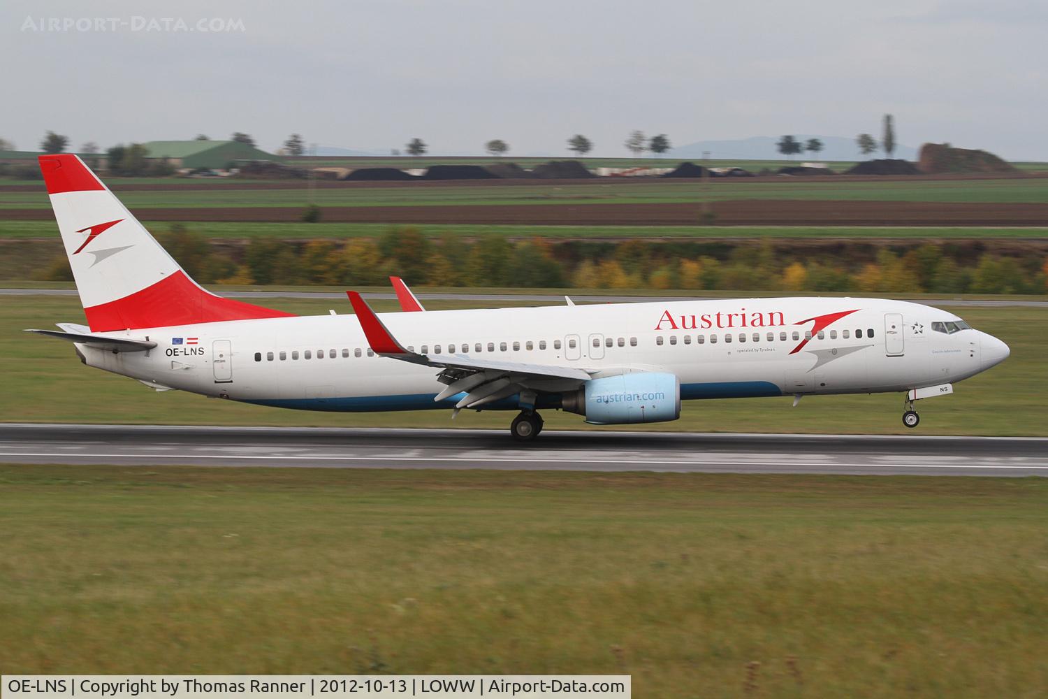 OE-LNS, 2005 Boeing 737-8Z9 C/N 34262, Austrian Airlines Boeing 737