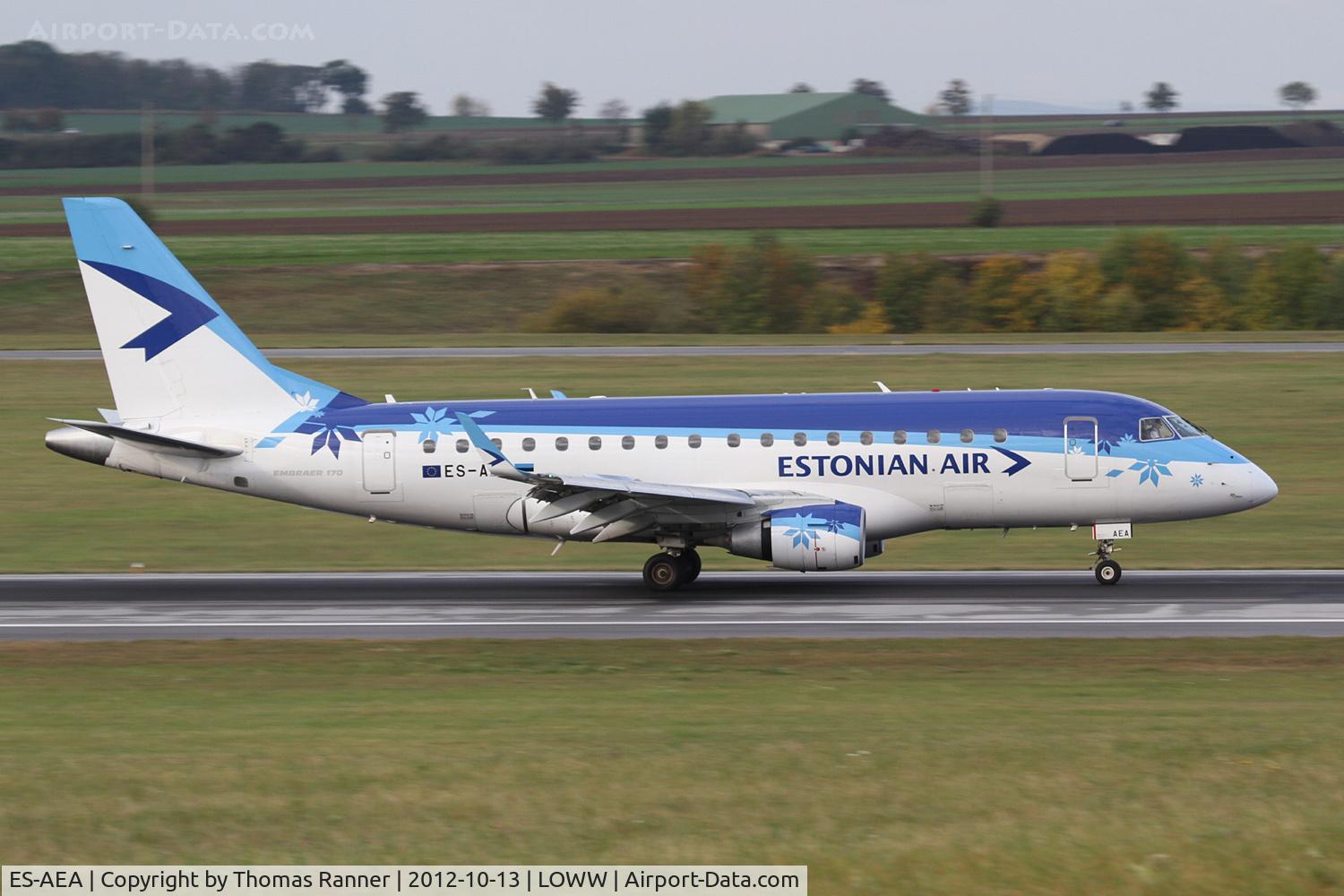 ES-AEA, 2005 Embraer 170LR (ERJ-170-100LR) C/N 17000093, Estonian Air Embraer 170