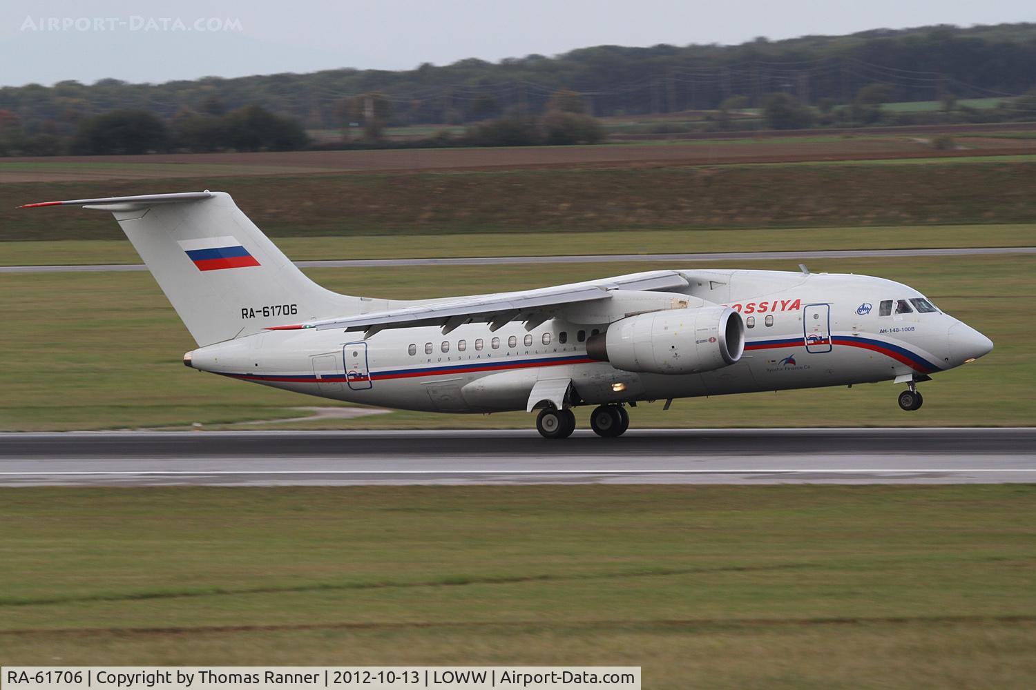RA-61706, 2010 Antonov An-148 C/N 4009, Rossiya Antonov 148