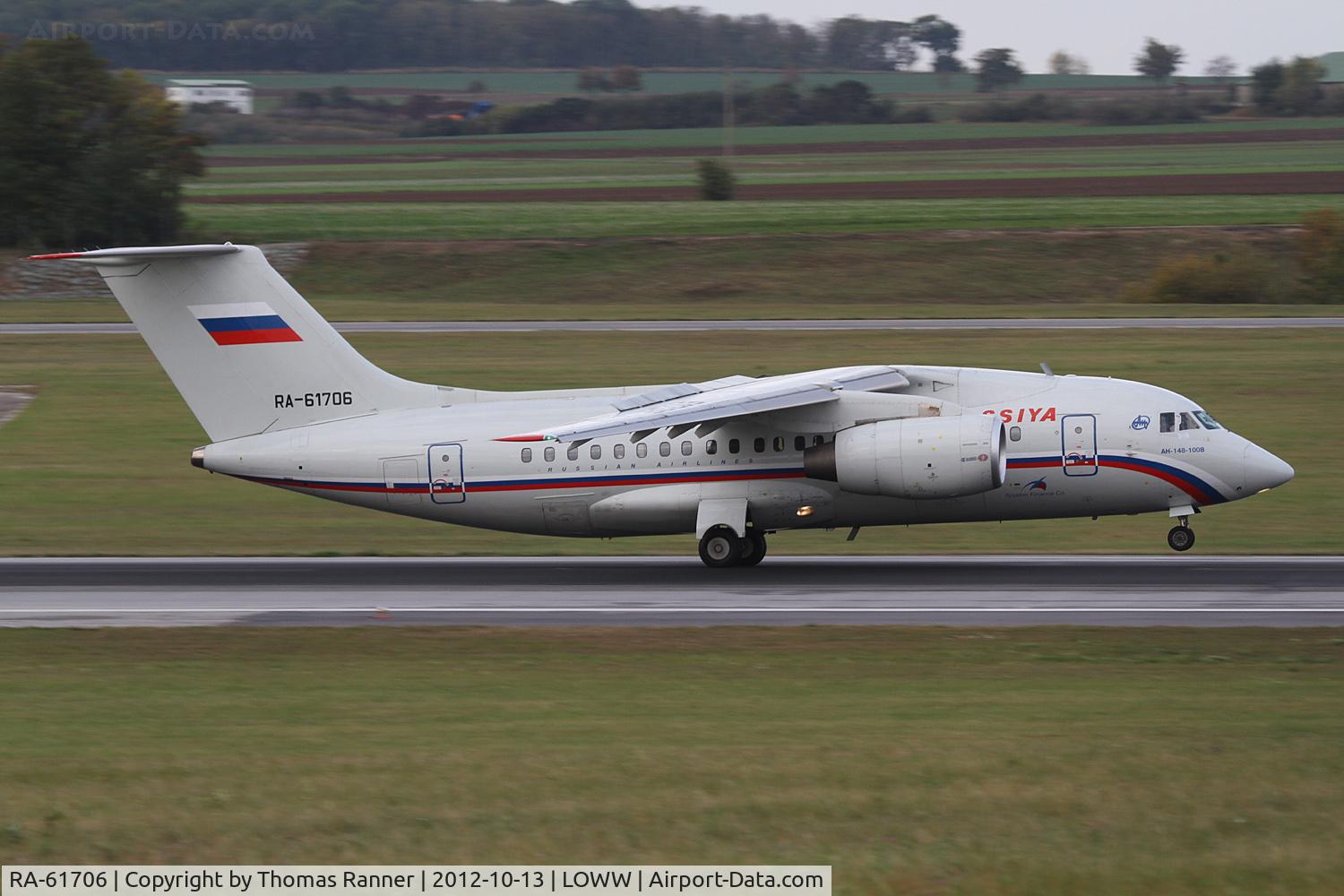 RA-61706, 2010 Antonov An-148 C/N 4009, Rossiya Antonov 148