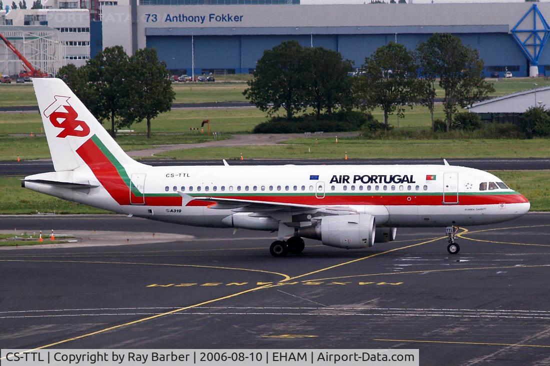 CS-TTL, 1999 Airbus A319-111 C/N 1100, Airbus A319-111 [1100] (TAP Air Portugal) Schiphol~PH 10/08/2006