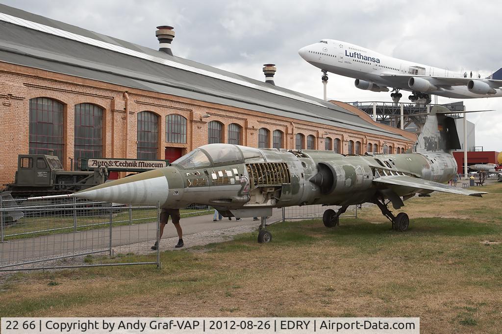22 66, Lockheed F-104G Starfighter C/N 683-7147, Germany Air Force F-104