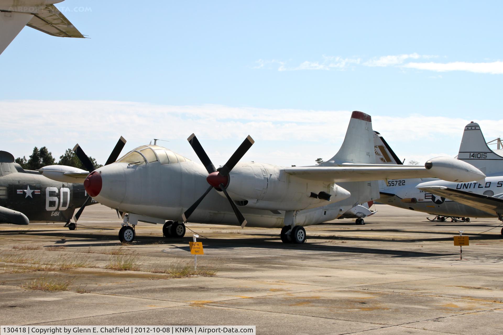 130418, North American AJ-2 Savage C/N 184-14, At the Naval Aviation Museum