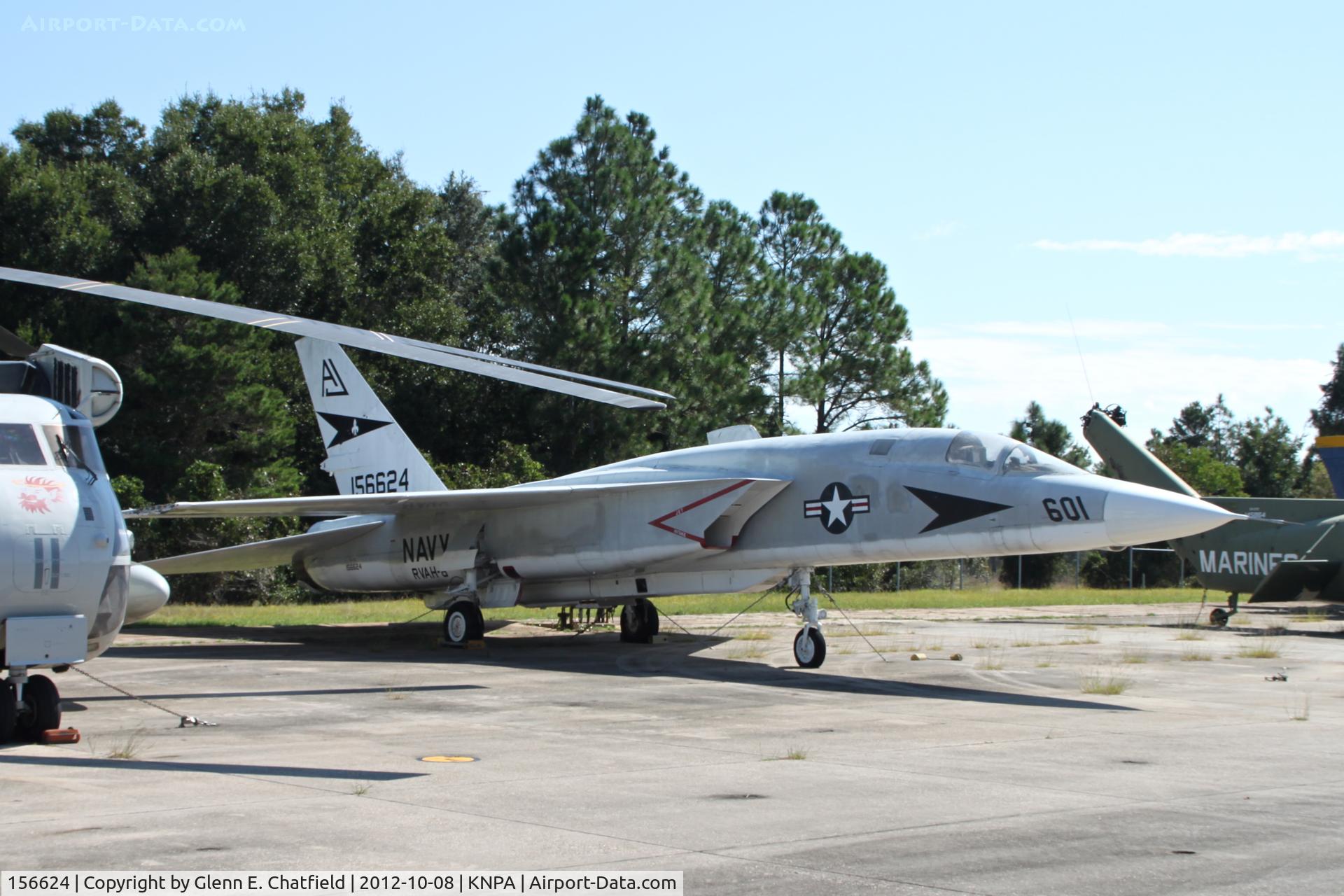 156624, 1969 North American RA-5C Vigilante C/N NR316-17, At the Naval Aviation Museum