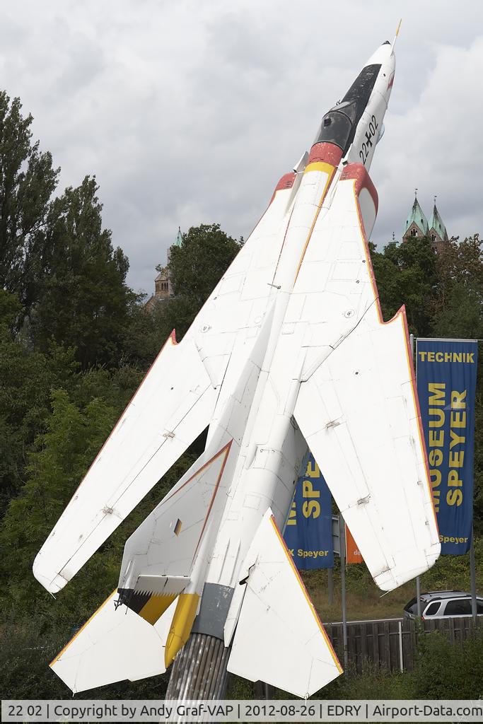 22 02, Mikoyan-Gurevich MiG-23 C/N 0393211087, Germany Air Force MIG23