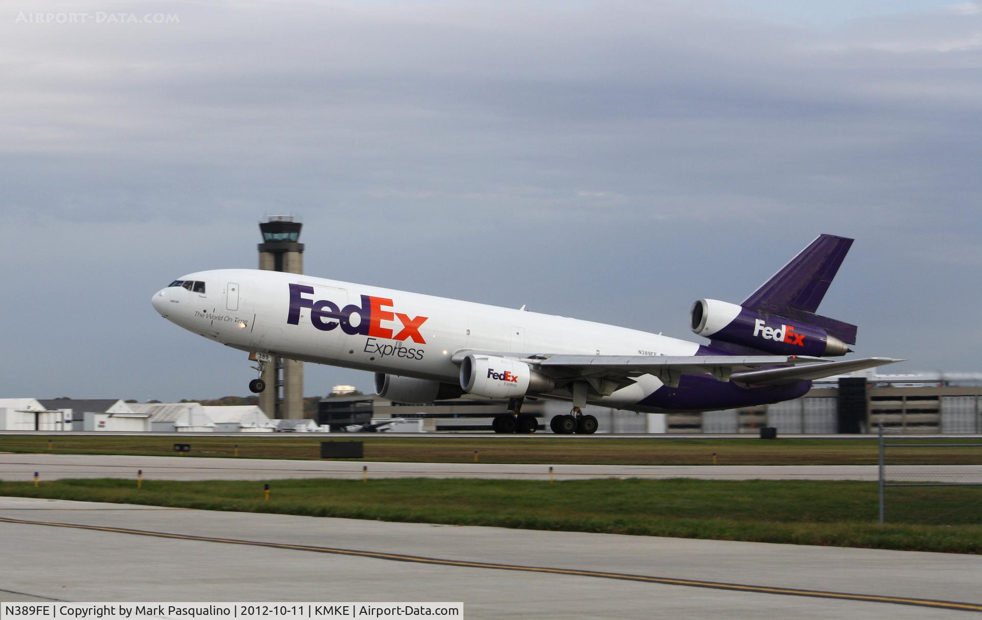 N389FE, 1974 McDonnell Douglas MD-10-10F C/N 46623, MD-10-10F