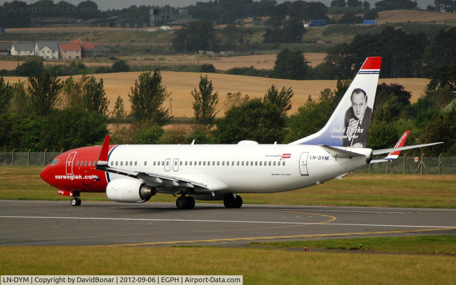 LN-DYM, 2011 Boeing 737-8JP C/N 39005, Norwegean Shuttle heading back to Oslo