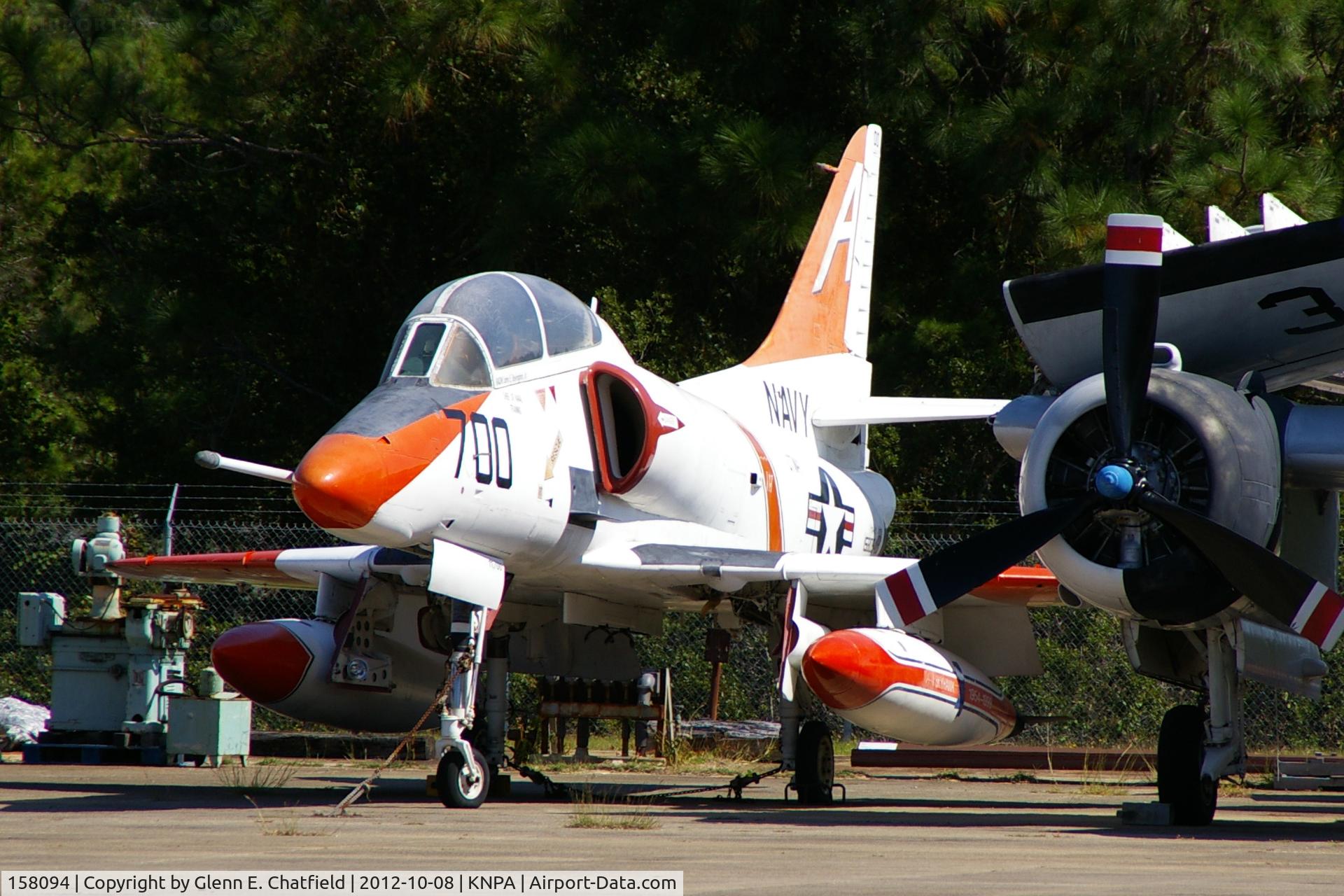 158094, Douglas TA-4J Skyhawk C/N 14131, At the Naval Aviation Museum