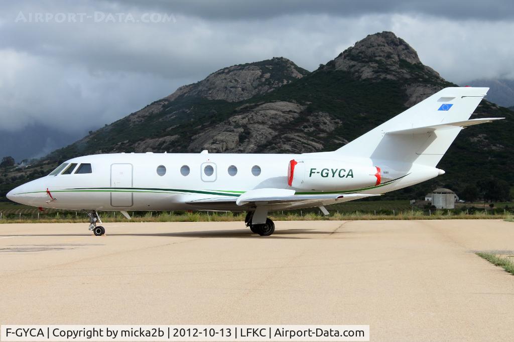 F-GYCA, 1970 Dassault Falcon 20E-5 C/N 240, Parked