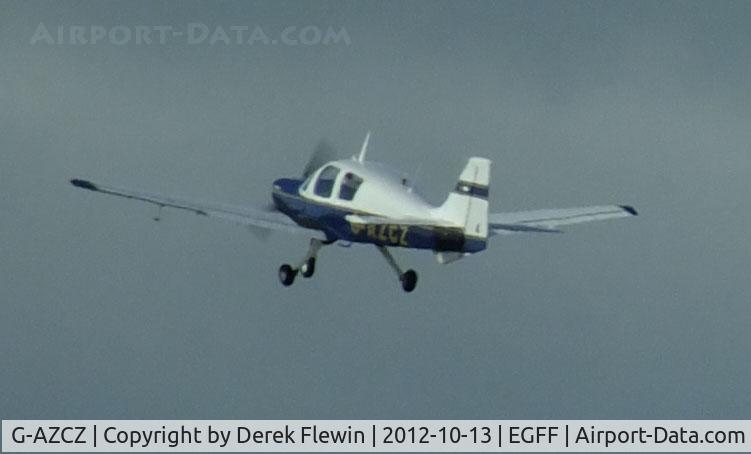 G-AZCZ, 1970 Beagle B-121 Pup Series 2 (Pup 150) C/N B121-167, Climbing out from runway 30.