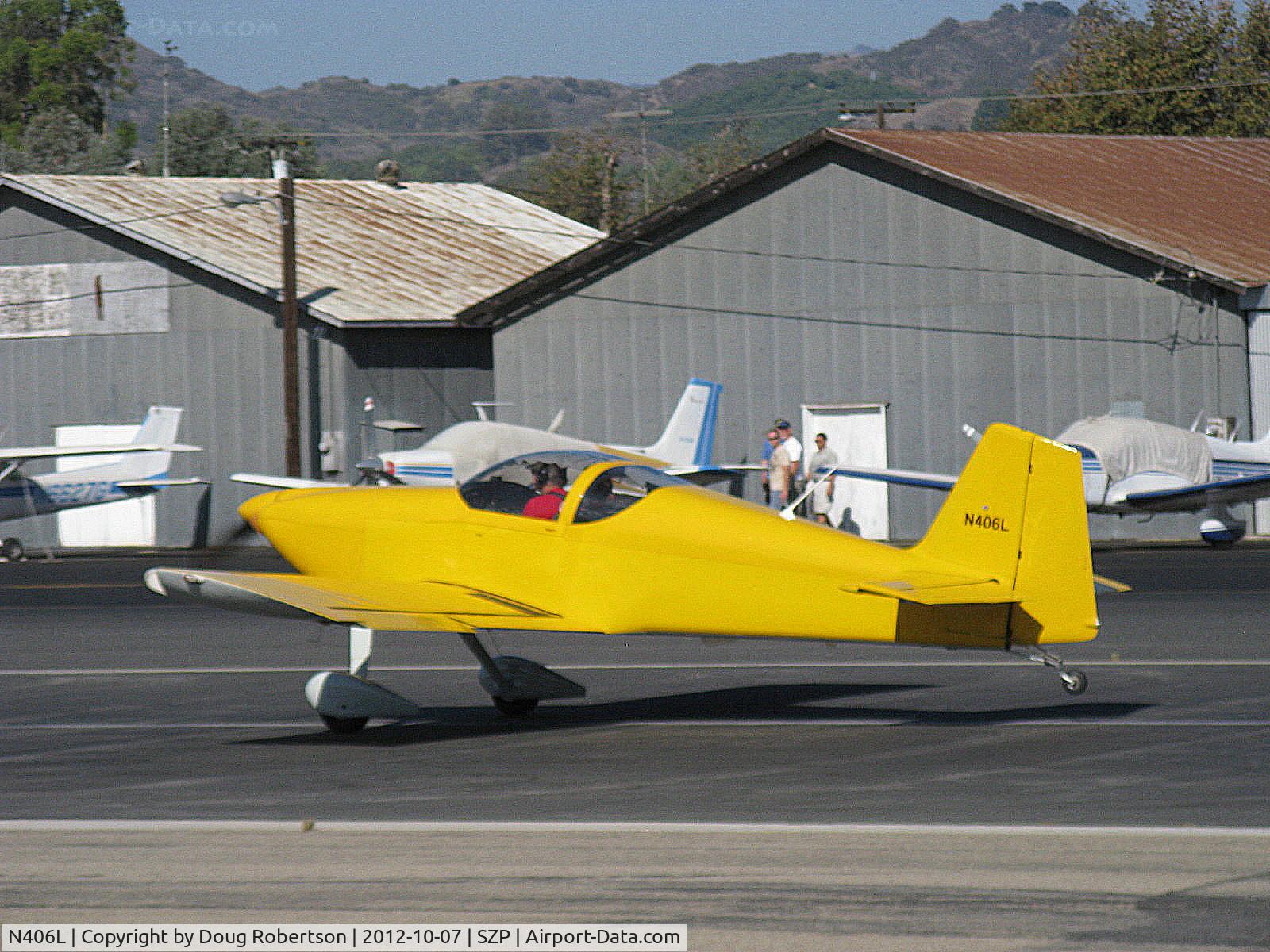 N406L, 2008 Vans RV-6 C/N 936, Provo PROVO 6, Lycoming O-320 160 Hp, Takeoff roll 22, tail already up, Young Eagles Flight
