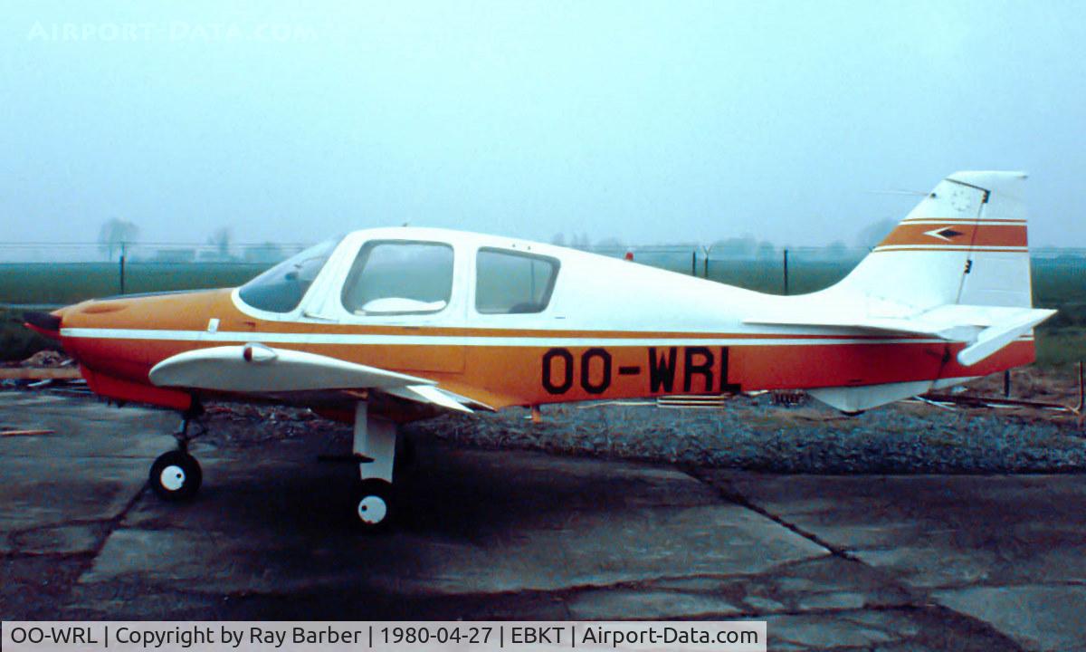 OO-WRL, 1969 Beagle B-121 Pup Series 1 (Pup 100) C/N B121-170, Beagle B.121-150 Pup [B121-170] Wevelgem~OO 27/04/1980