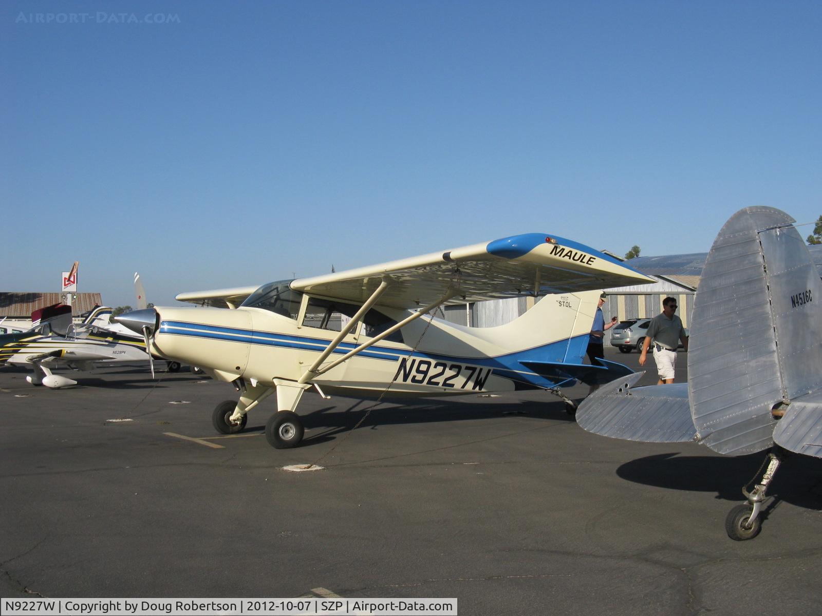 N9227W, Maule MX-7-180 Star Rocket C/N 11097C, 1993 Maule MX-7-180C STAR ROCKET STOL, Lycoming O&VO-360 180 Hp