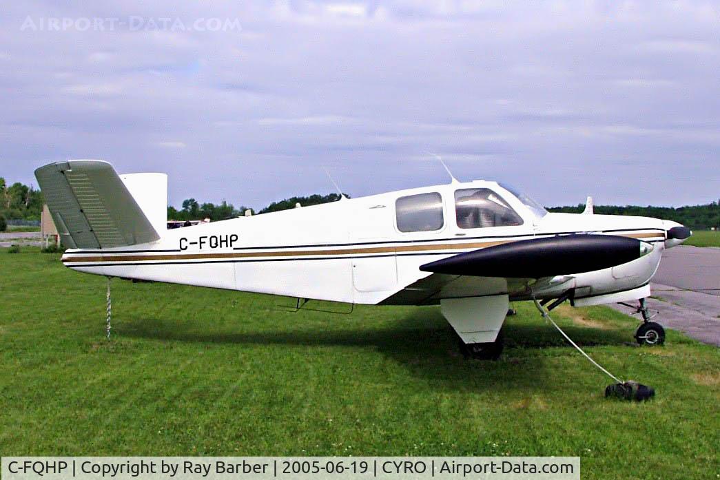 C-FQHP, 1952 Beech C35 Bonanza C/N D-3036, Beech C35 Bonanza [D-3036] Ottawa-Rockcliffe~C 19/06/2005