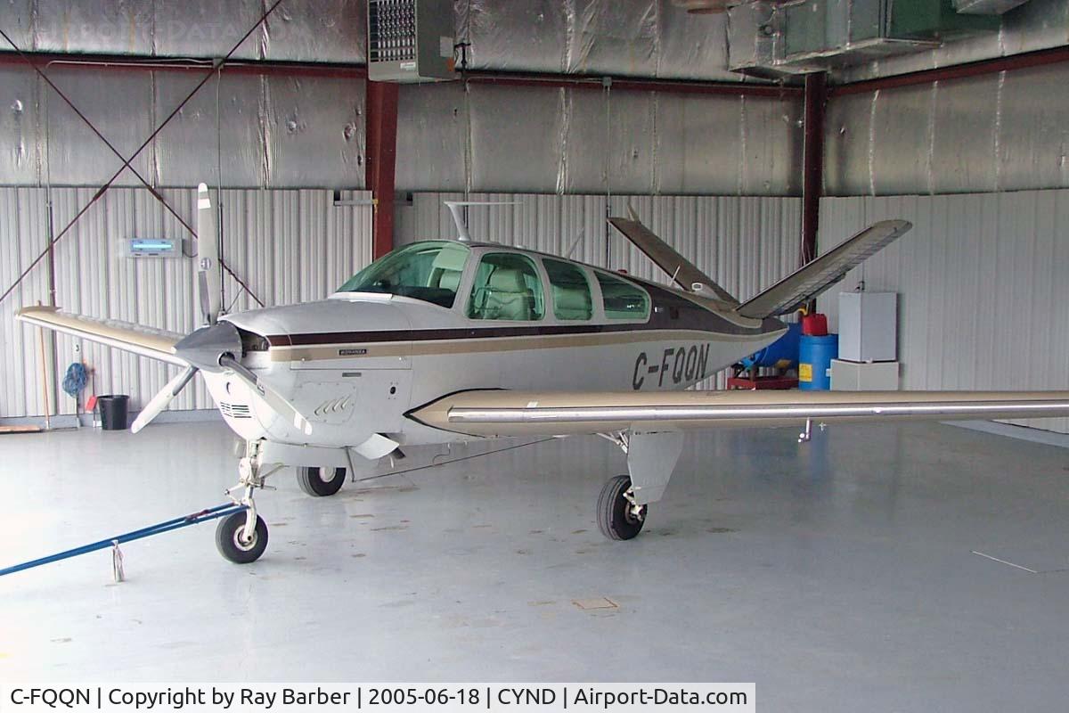 C-FQQN, 1974 Beech V35B Bonanza C/N D-9659, Beech V35B Bonanza [D-9659] Gatineau~C 18/06/2005