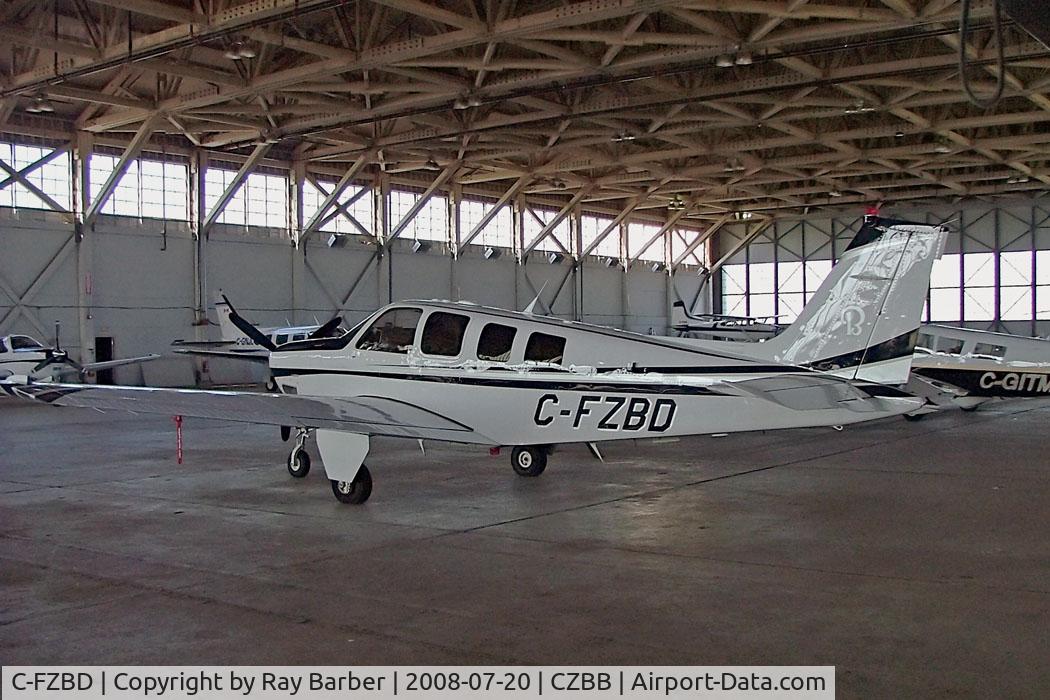 C-FZBD, 2006 Beech G36 Bonanza C/N E-3737, Beech G36 Bonanza [E-3737] Boundary Bay~C 20/07/2008