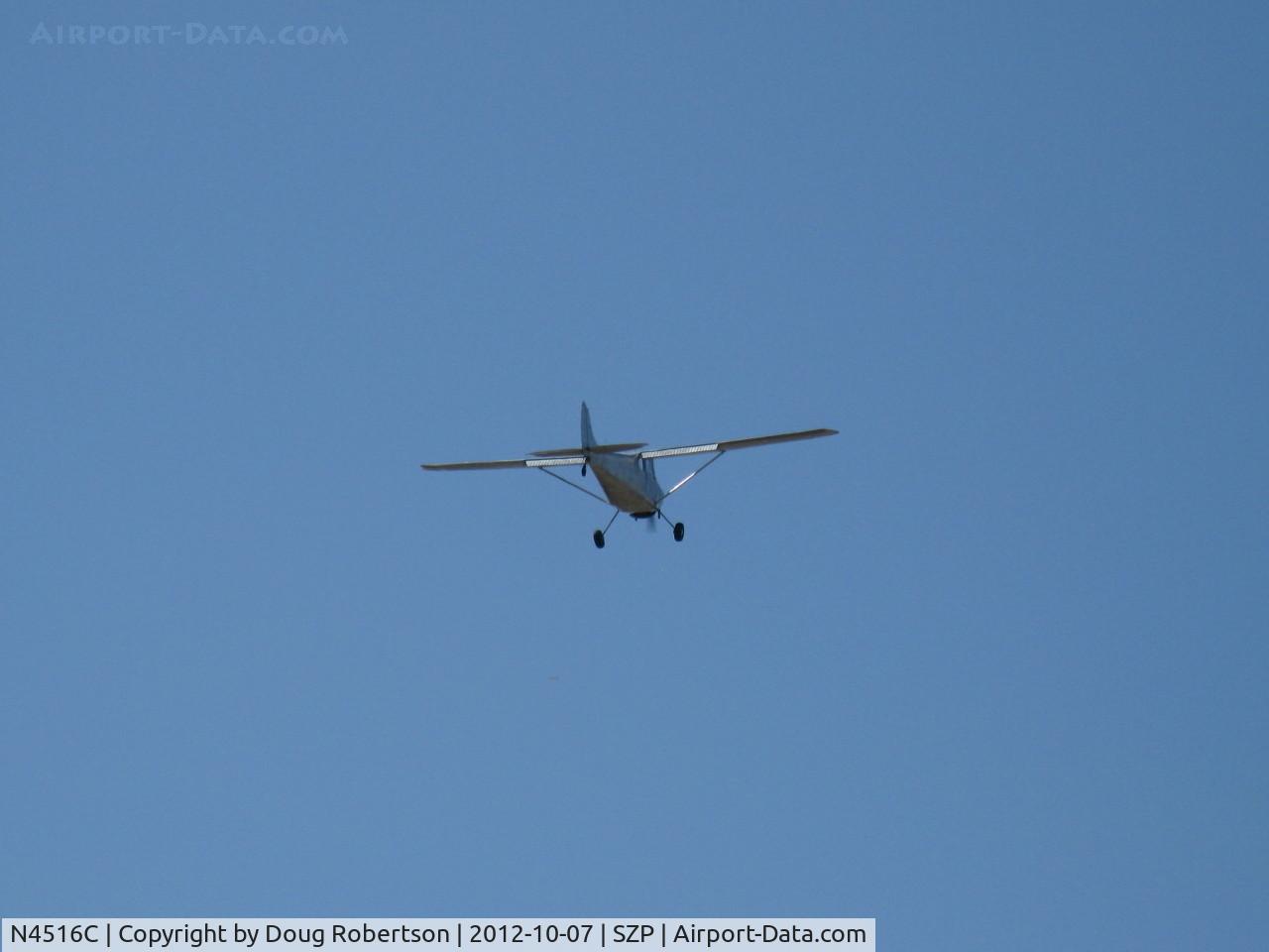 N4516C, 1952 Cessna 170B C/N 25460, 1952 Cessna 170B, Continental C-145 145 Hp, takeoff climb Rwy 22