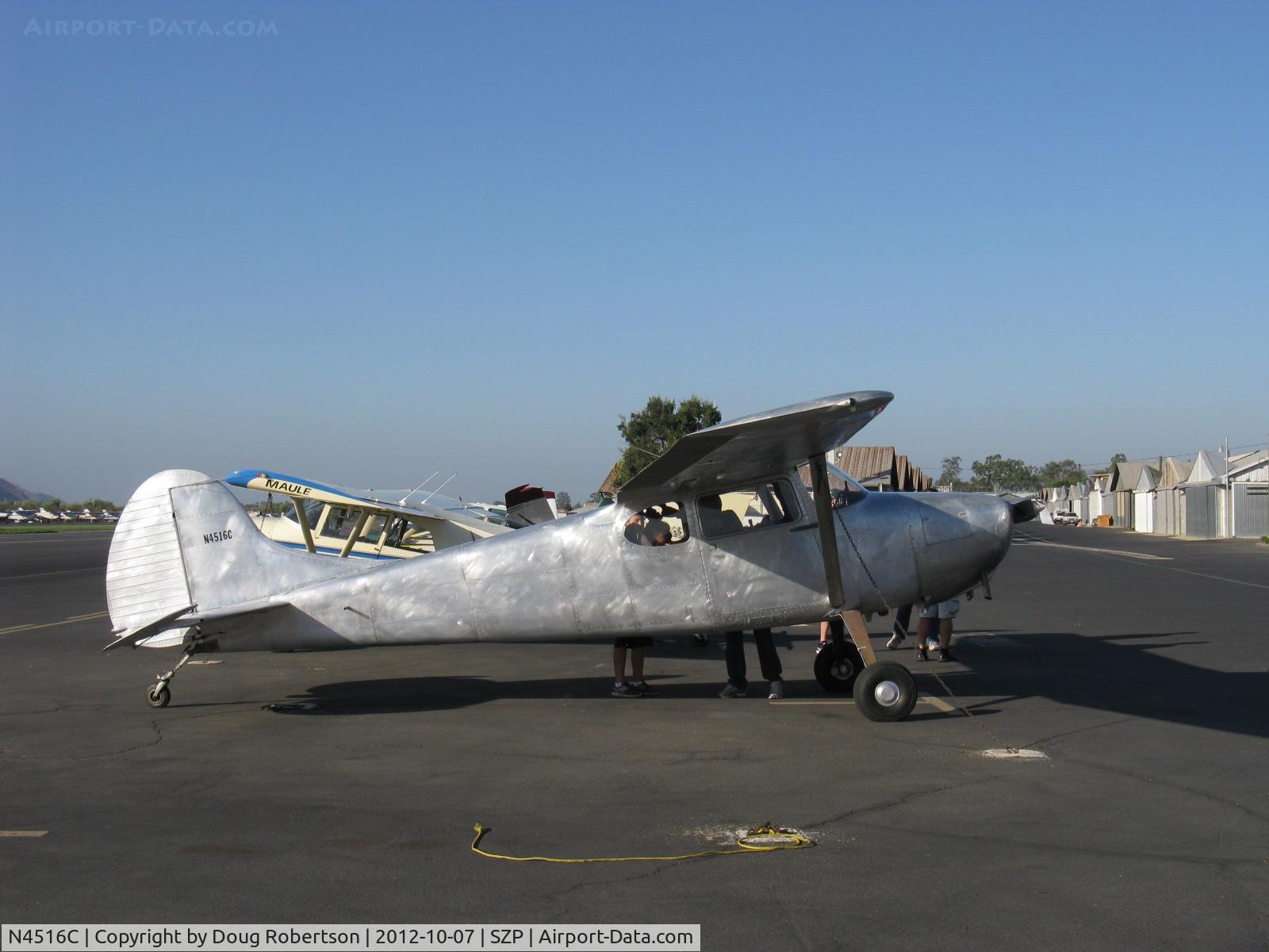 N4516C, 1952 Cessna 170B C/N 25460, 1952 Cessna 170B, Continental C-145 145 Hp