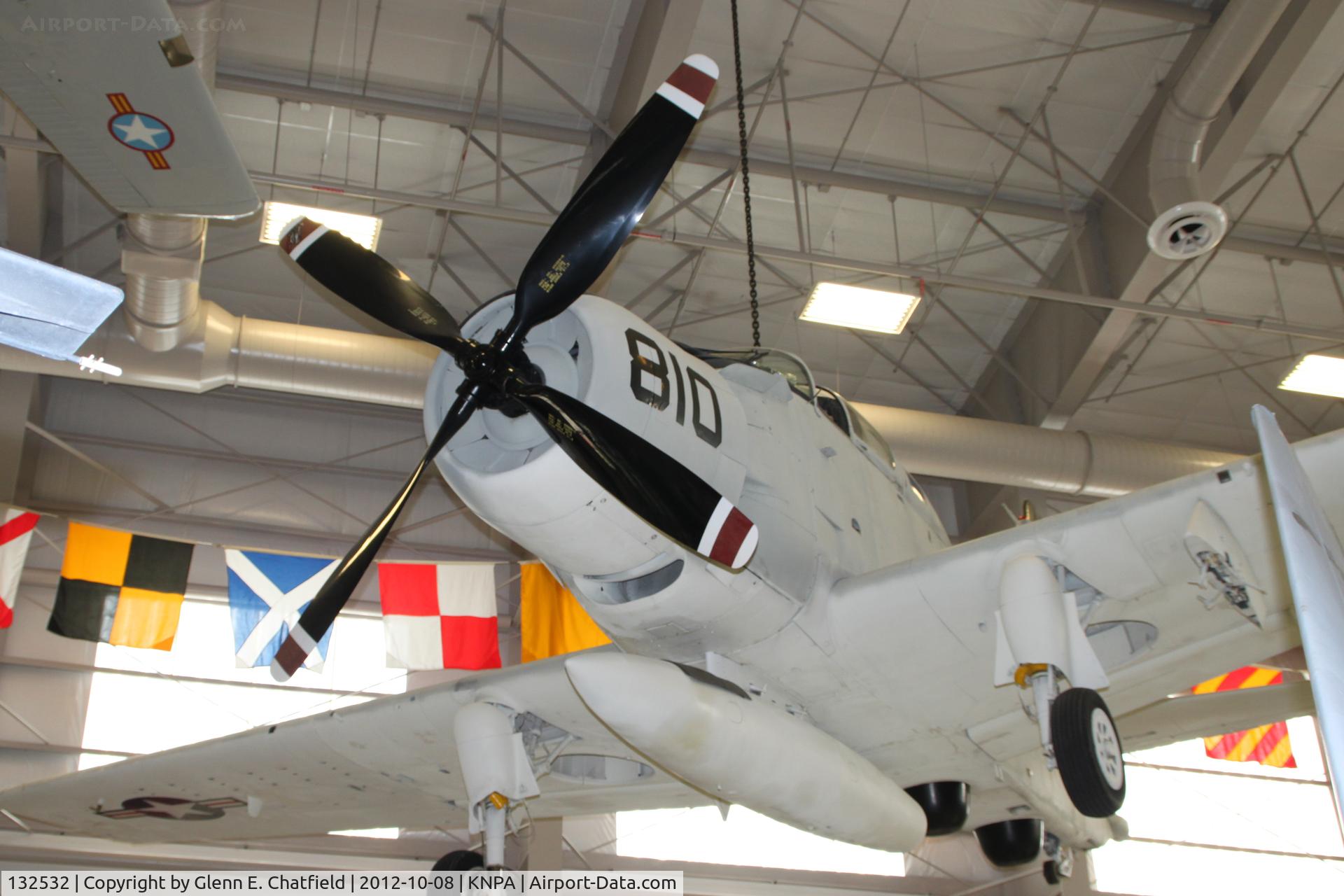 132532, Douglas A-1G Skyraider C/N 8927, At the Naval Aviation Museum
