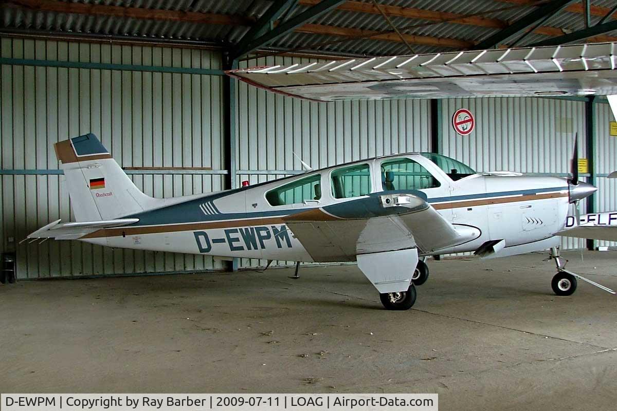 D-EWPM, Beech F33A Bonanza C/N CE1774, Beech F33A Bonanza [CE-1774] Krems~OE 11/07/2009