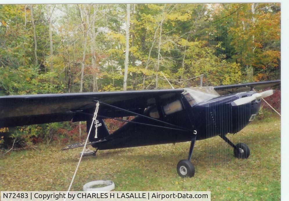 N72483, 1946 Cessna 140 C/N 9651, This is a restored picture of this aircraft as it looks today