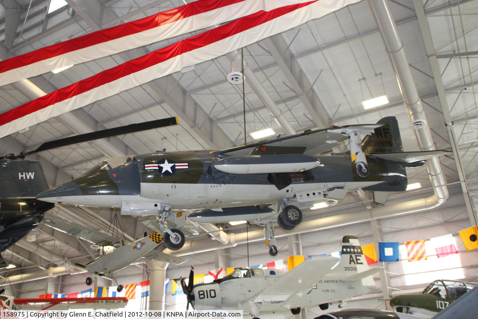 158975, Hawker Siddeley AV-8A Harrier C/N 712136, At the Naval Aviation Museum