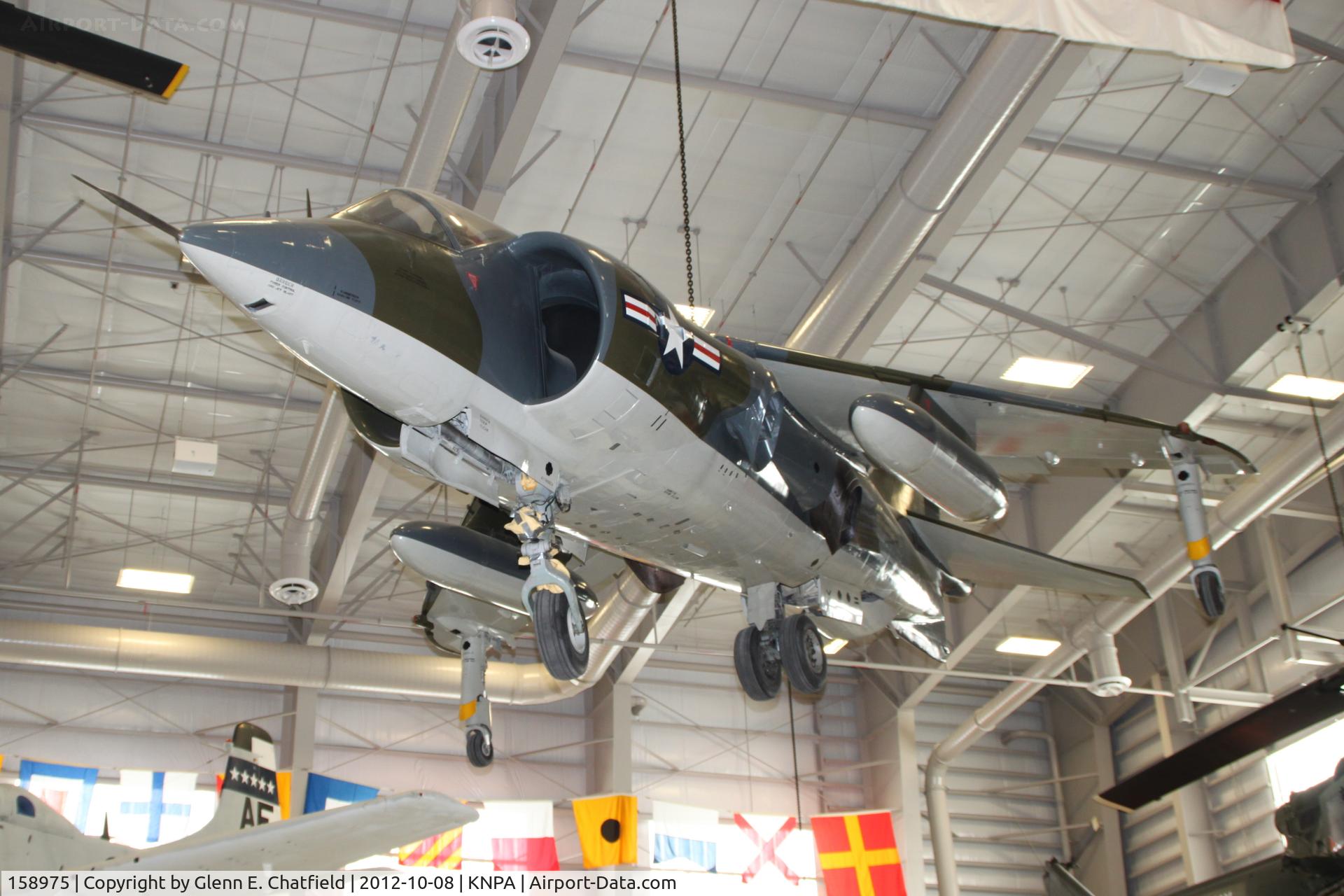 158975, Hawker Siddeley AV-8A Harrier C/N 712136, At the Naval Aviation Museum