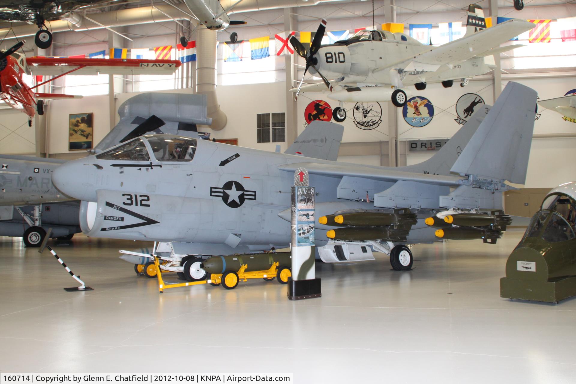 160714, LTV A-7E Corsair II C/N E-547, At the Naval Aviation Museum