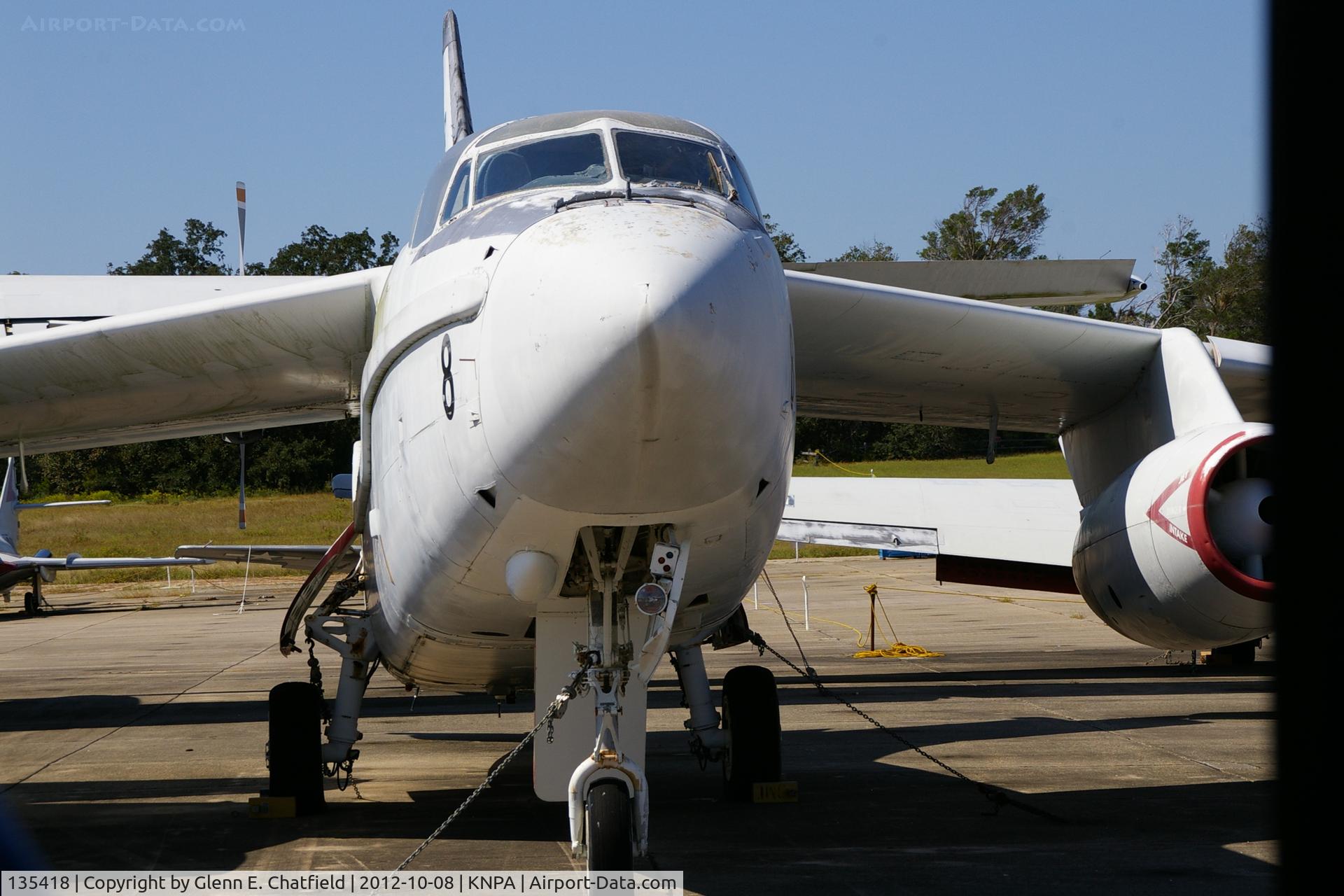 135418, Douglas A-3A Skywarrior C/N 10311, At the Naval Aviation Museum