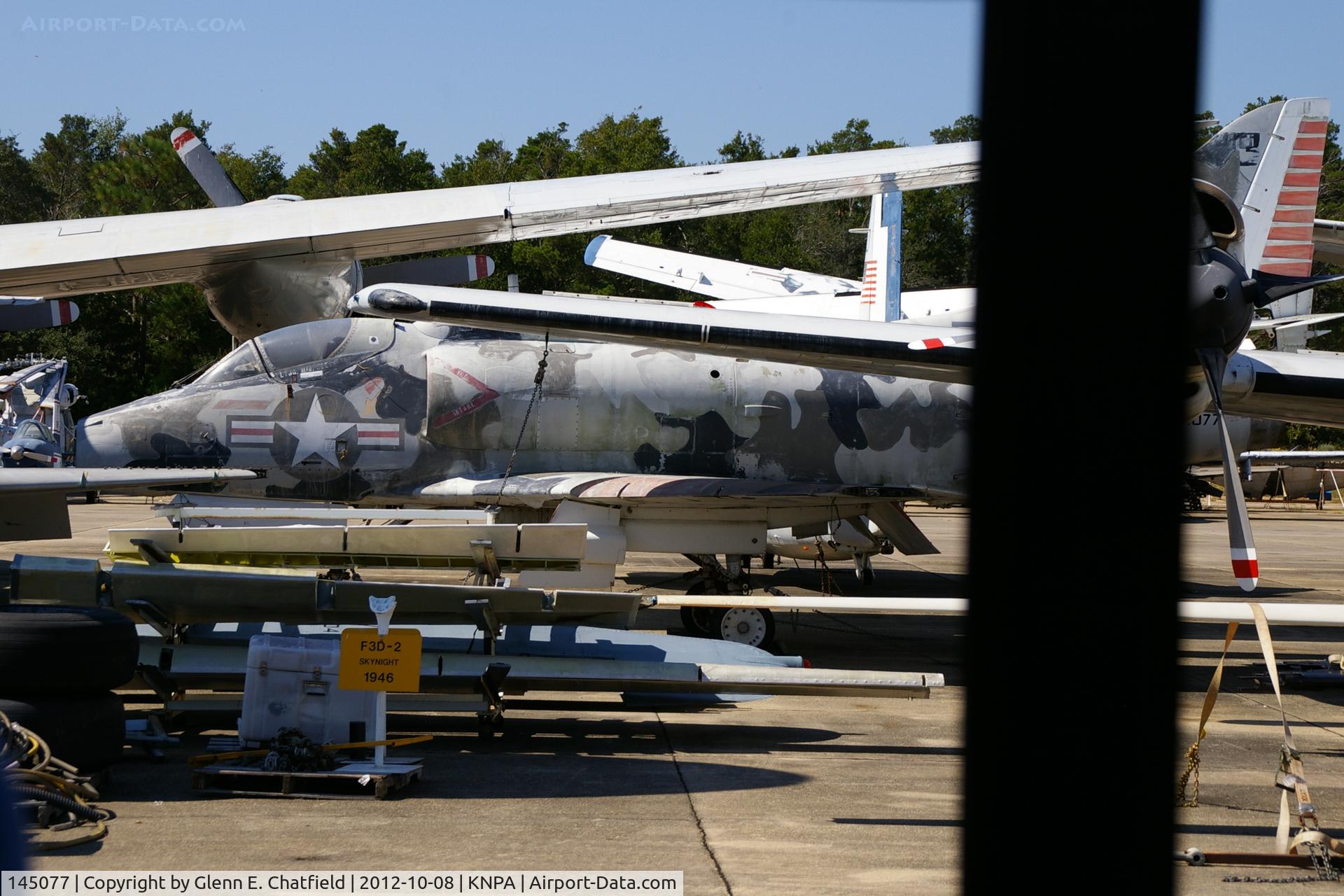 145077, Douglas A-4L Skyhawk C/N 12323, Stuffed among broken up planes