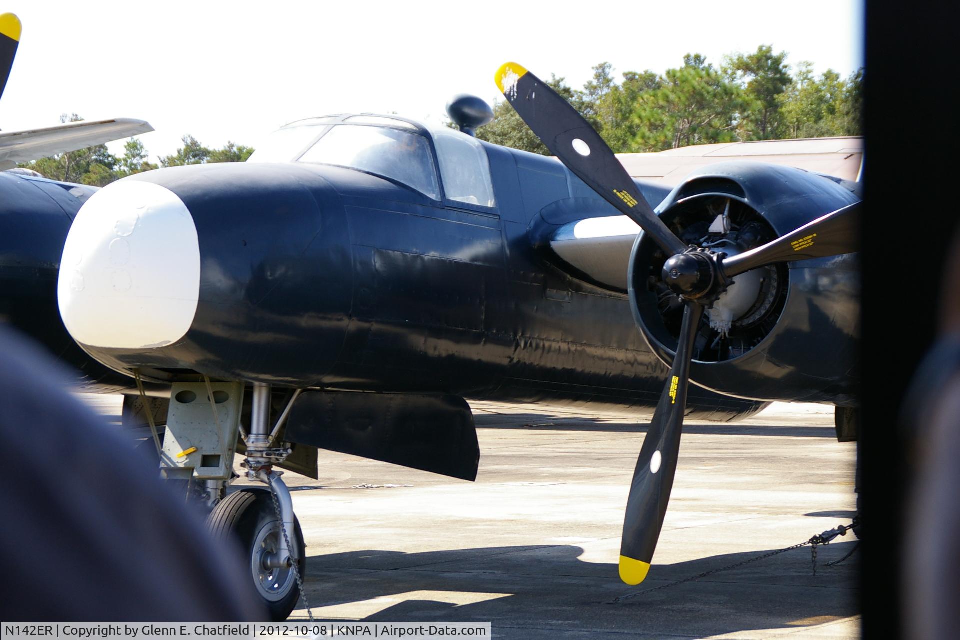 N142ER, Douglas A-26B Invader C/N 6928, At the Naval Aviation Museum