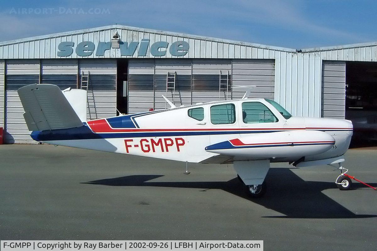 F-GMPP, 1960 Beech M35 Bonanza C/N D-6451, Beech M35 Bonanza [D-6451] La Rochelle-Laleu~F 26/09/2002