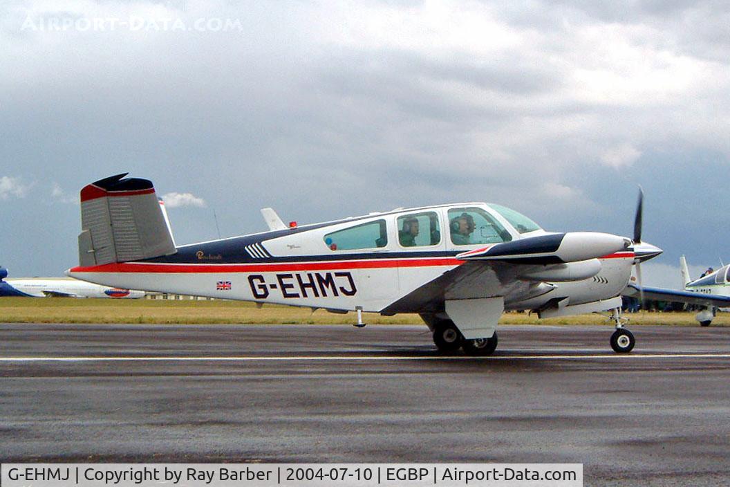 G-EHMJ, 1965 Beech S35 Bonanza Bonanza C/N D-7879, Beech S35 Bonanza [D-7879] Kemble~G 10/07/2004
